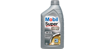 Mobil Super 3000 0W-20 ürün çekimi