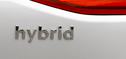 Car side hybrid caption